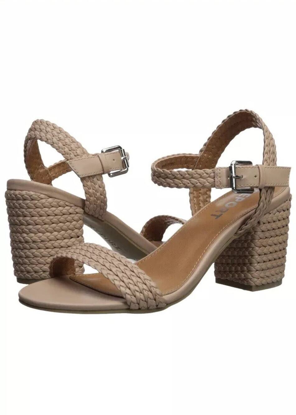 Report Women’s Pike Sandal Tan Size 6 Slip‑On Casual Summer Shoes Lightweight